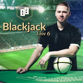 Play Football Blackjack 6 at ICE36