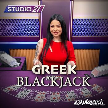 Play Greek Studio 21 Blackjack at ICE36