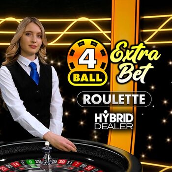 Play Roulette 4-Ball Extra Bet Hybrid Dealer at ICE36