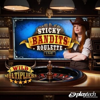 Play Sticky Bandits Roulette Live at ICE36