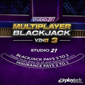 Play Studio 21 VZN Blackjack 3 at ICE36