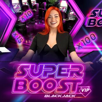 Play Super Boost Blackjack at ICE36