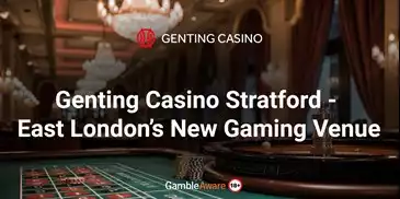 Genting Casino Stratford - East London’s New Gaming Venue news banner
