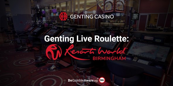 Play Resorts World Birmingham Live Roulette