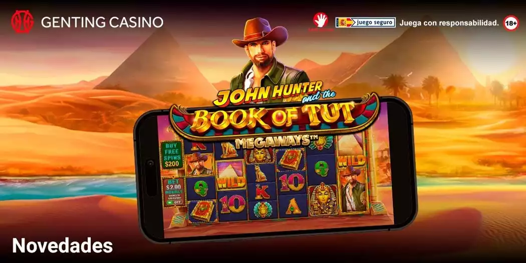 John Hunter and the Book of Tut Megaways Slot Online