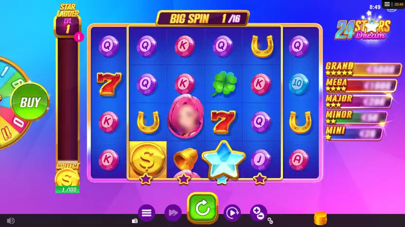 24 Stars Dream New Slot