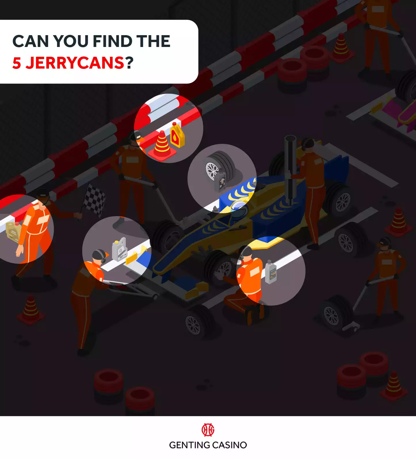 5 Jerrycans Answers