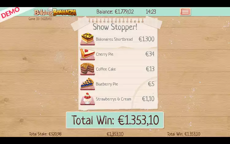 Baking Bonanza Slot - Jackpot and bonus Feature symbol
