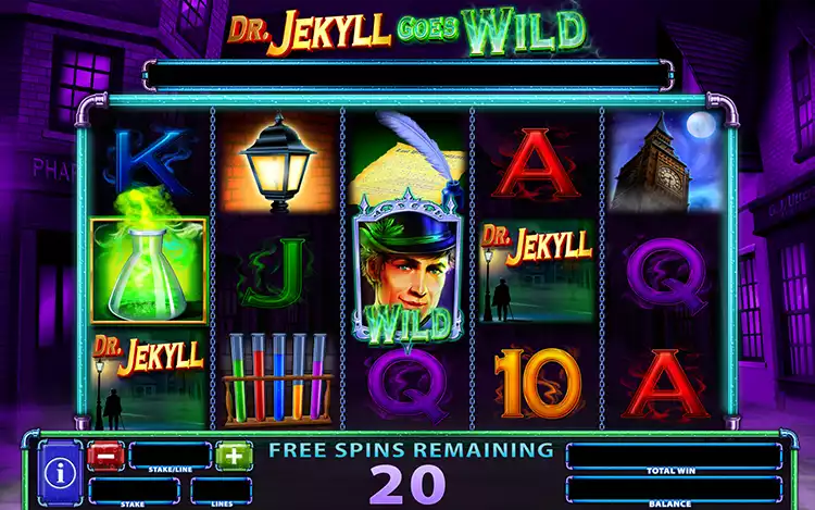 Jekyll Free Spins Feature