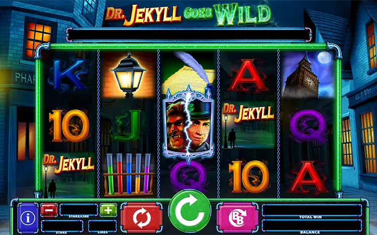 Dr Jekyll Goes Wild Slot