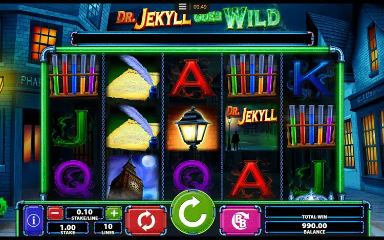 Dr Jekyll Goes Wild Slot