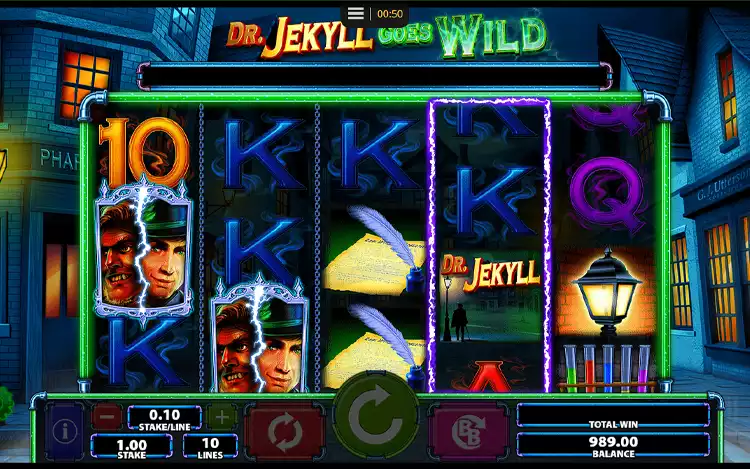 Dr Jekyll Goes Wild Slot