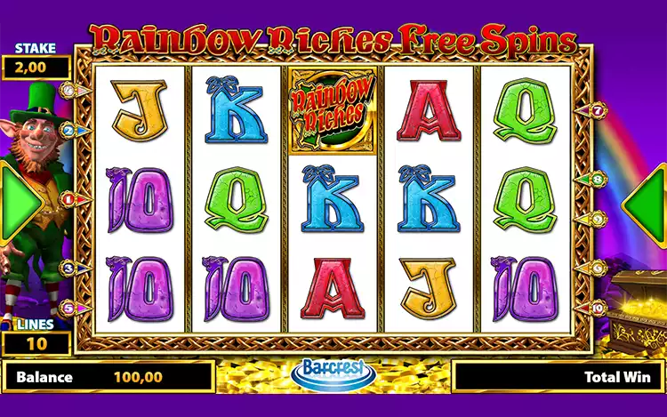 Rainbow Riches Free Spins