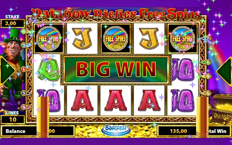 Rainbow Riches Free Spins