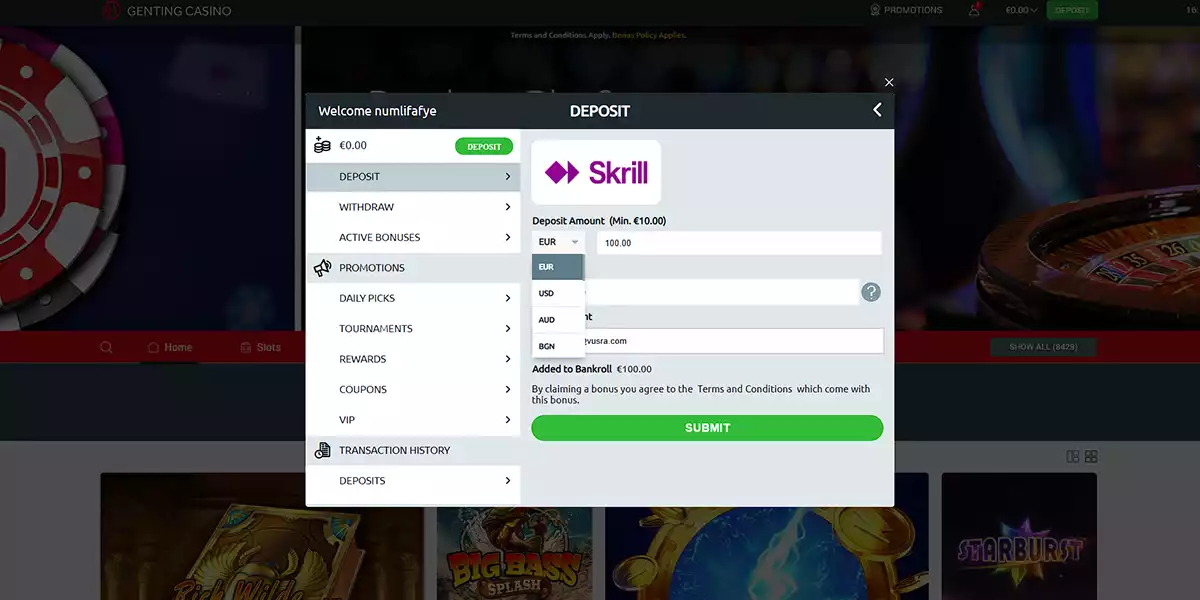 Cashier-Screen-at-Genting-Casino
