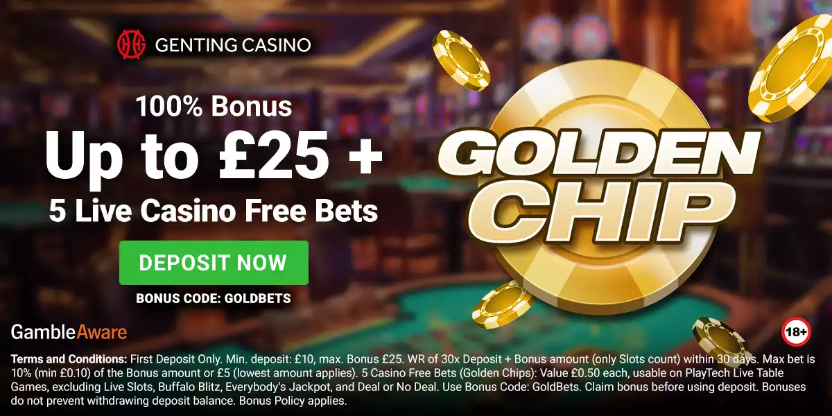 Casino Free Bets with Code GoldBets