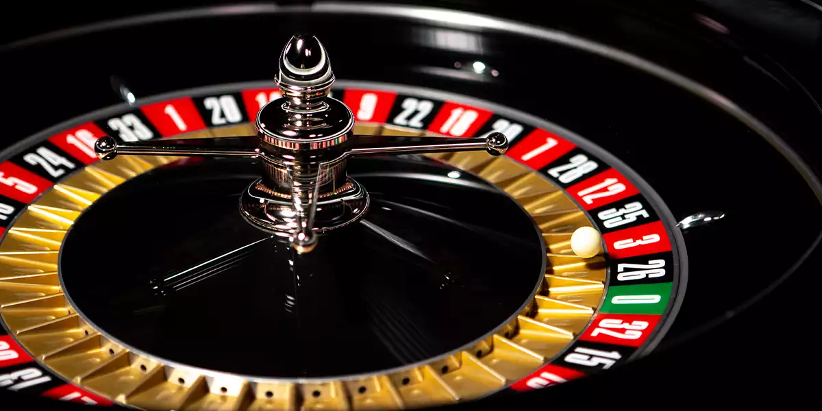 Close-up-of-a-roulette-wheel