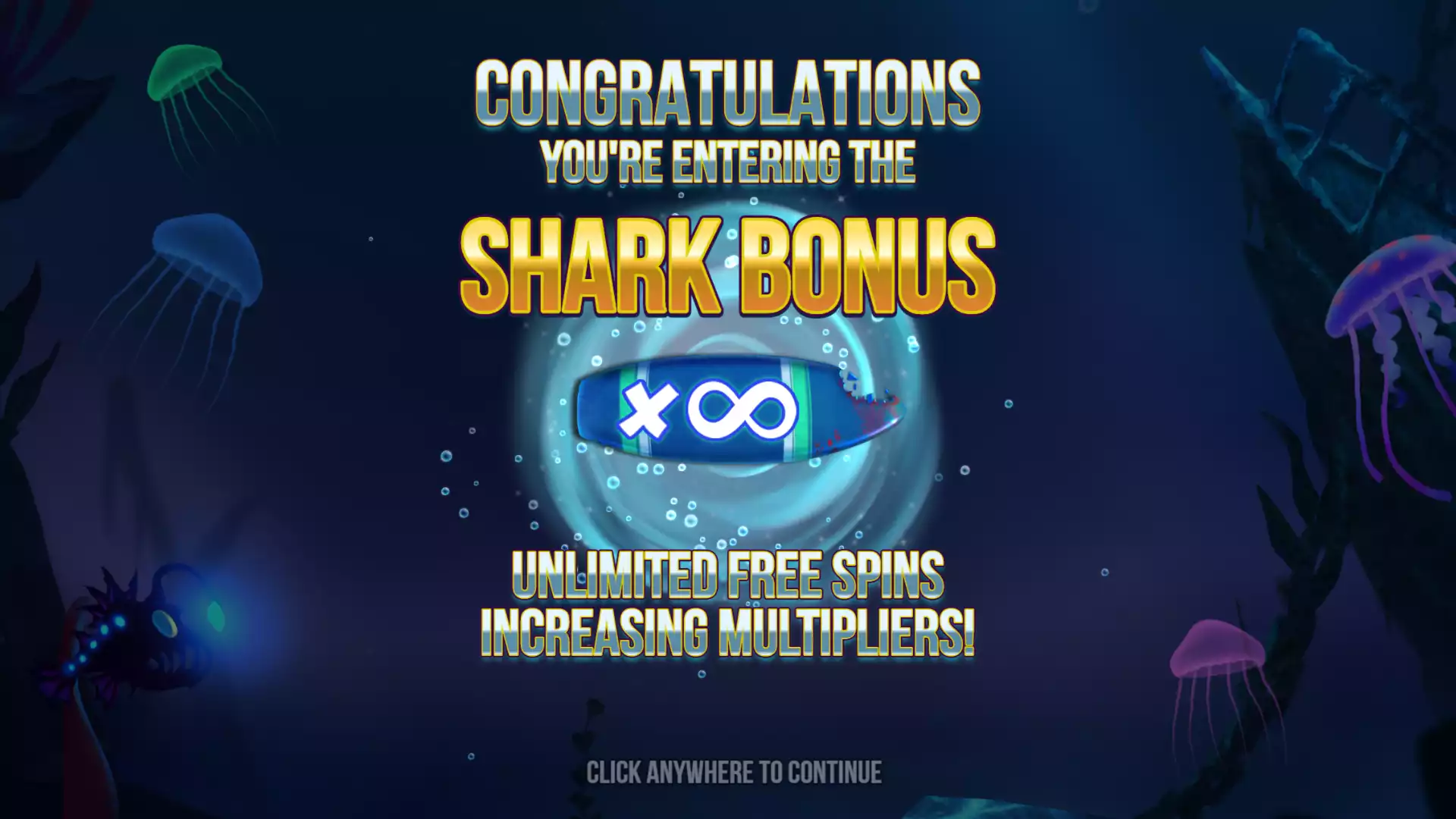Razor Shark Slot - Free Spin Feature