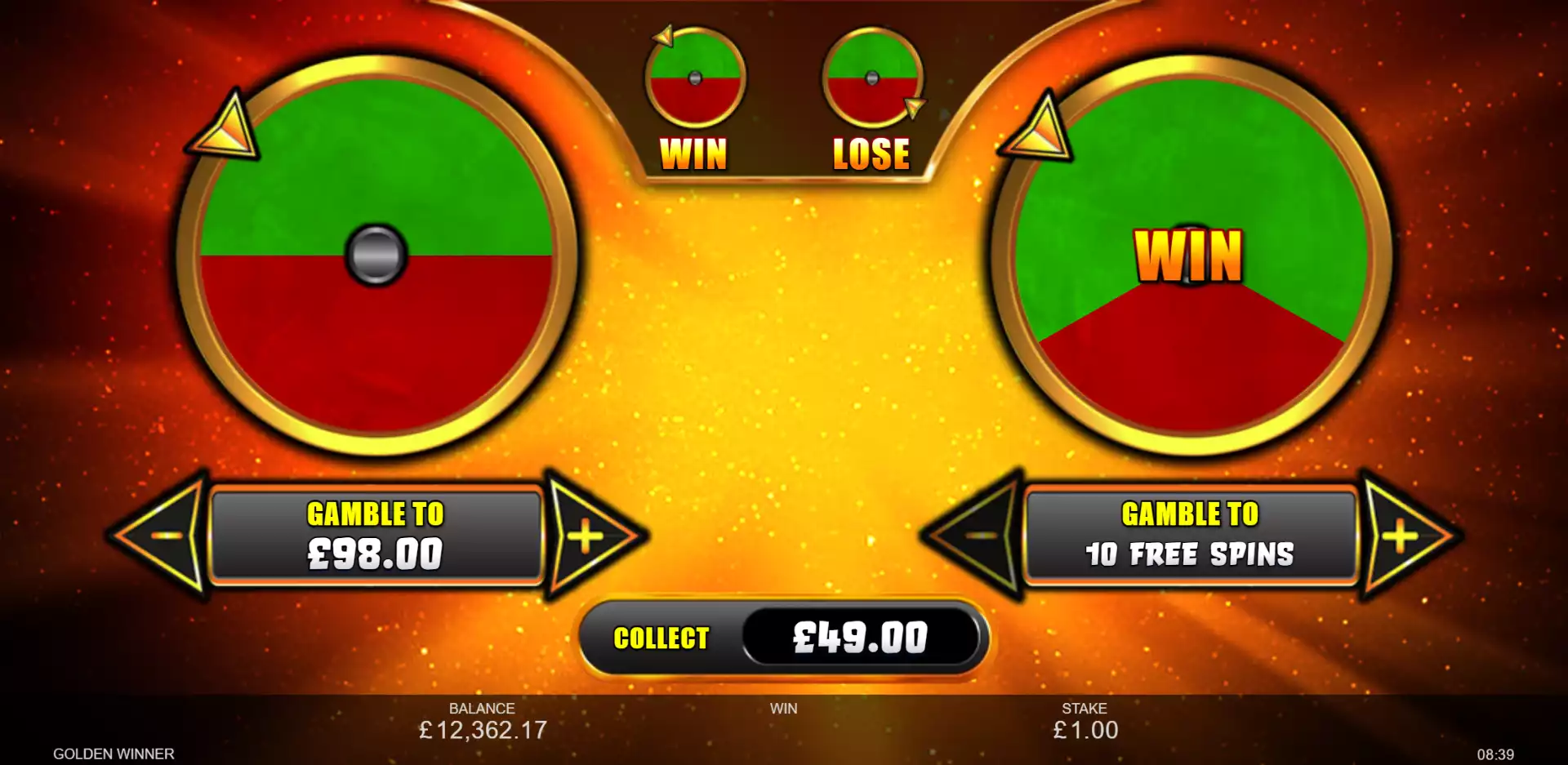 Golden Winner slot game preview