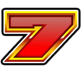 Golden Winner slot symbols - Red 7