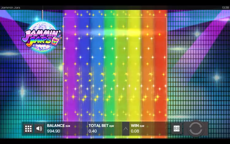 Jammin' Jars Slot - Rainbow Feature