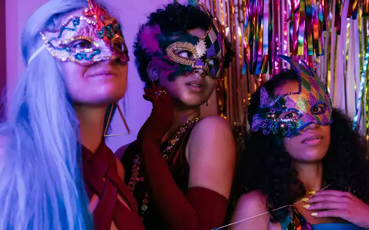 Masquerade-themed night