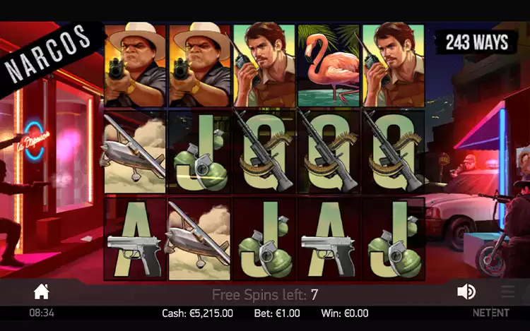 Narcos - Free Spins