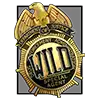 Narcos slots - Police Badge Symbol