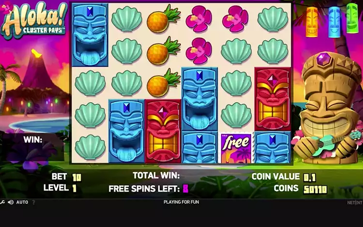  Aloha! Cluster Pays - Free Spins