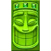 Aloha! Cluster Pays - Green Tiki Totem