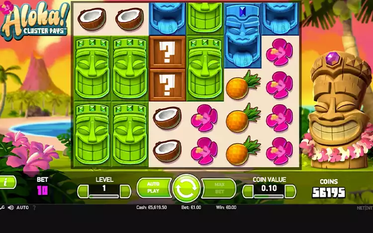 Aloha! Cluster Pays Slot