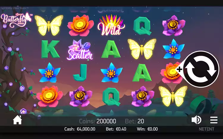 Butterfly Staxx Slot