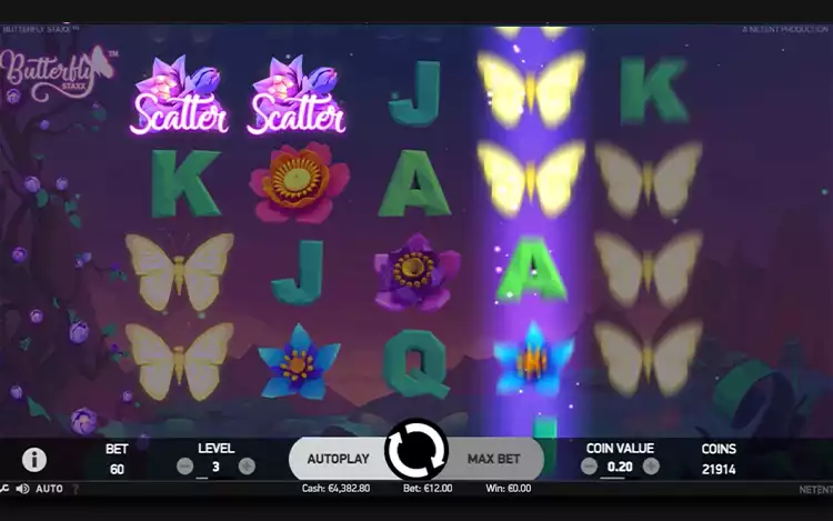 Butterfly Staxx Slot