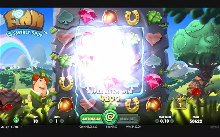 Finn And The Swirly Spin Slot