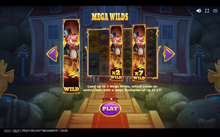 Piggy Riches Megaways - Mega Wilds