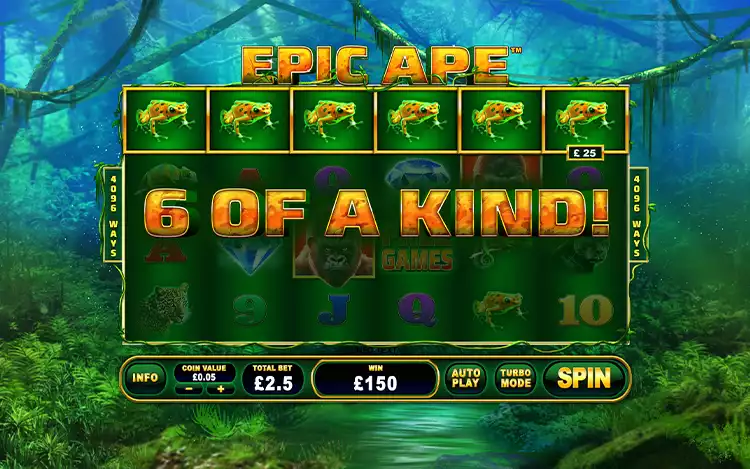 Epic Ape - Multiplier Feature