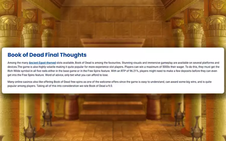 Review from Gambling Zone