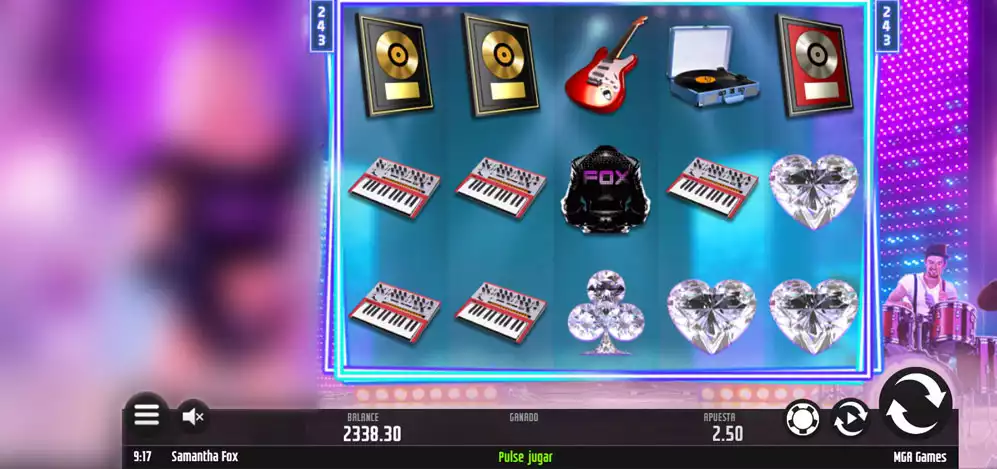 Samantha Fox Slot