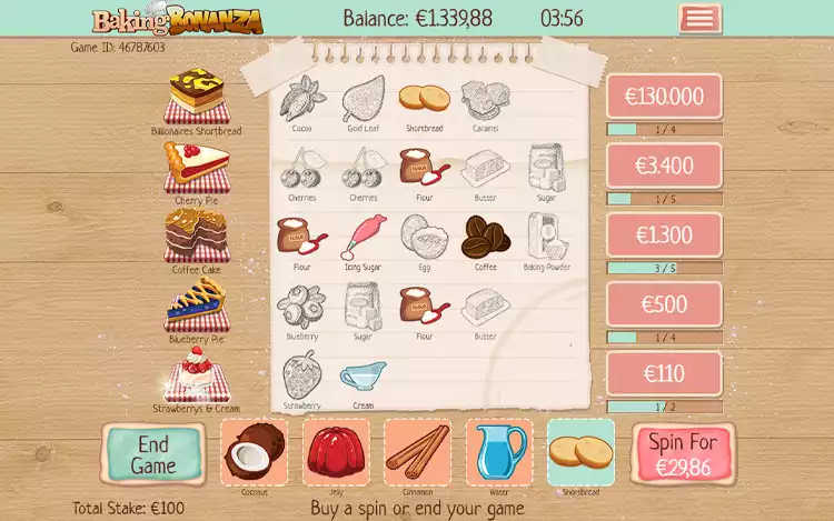 Baking Bonanza - Respin Feature