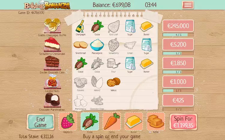 Baking Bonanza Slot
