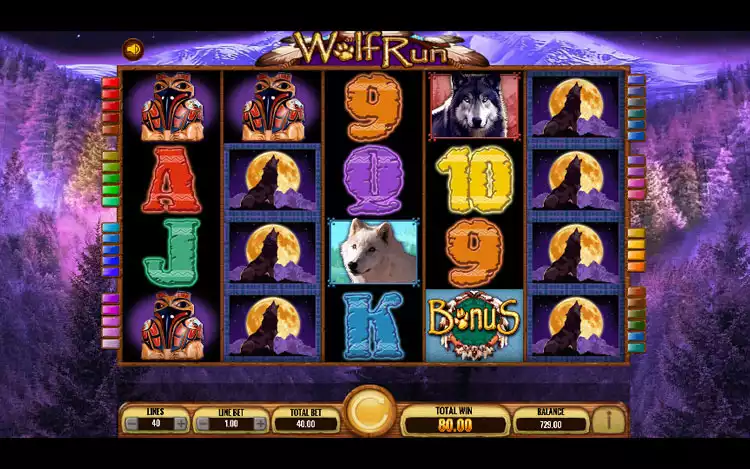 Wolf Run Slot - Scatter Feature