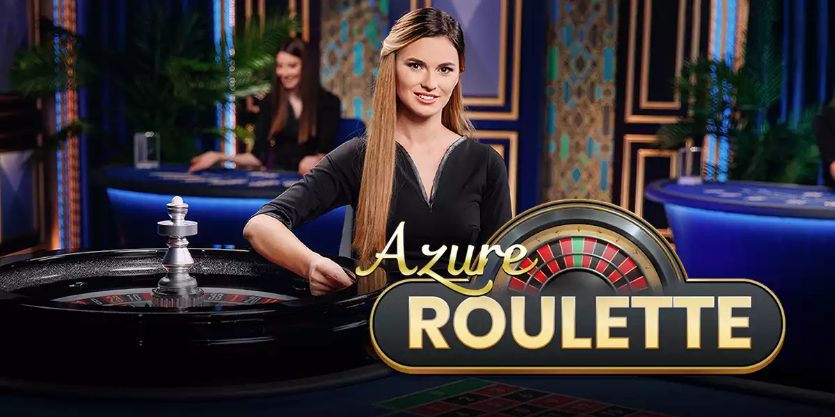 azure roulette banner with female host