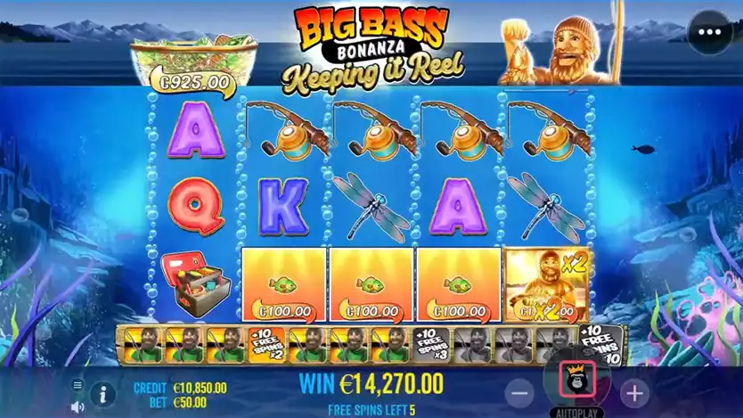 big bass bonanza keeping it reel gameplay