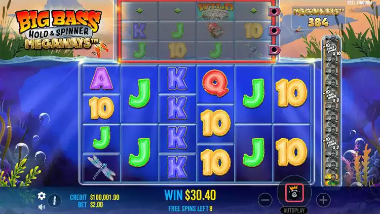 big-bass-hold-&-spinner-megaways-game-screen