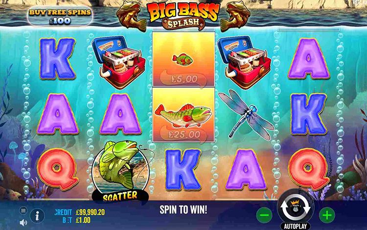 Big Bass Splash New Slot