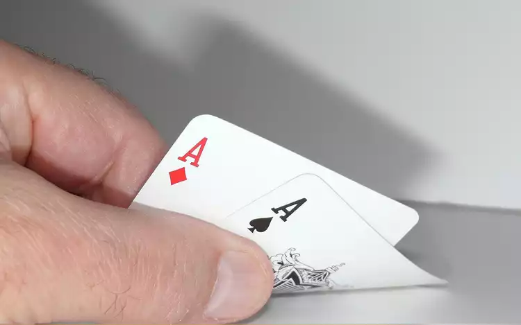 two ace of cards