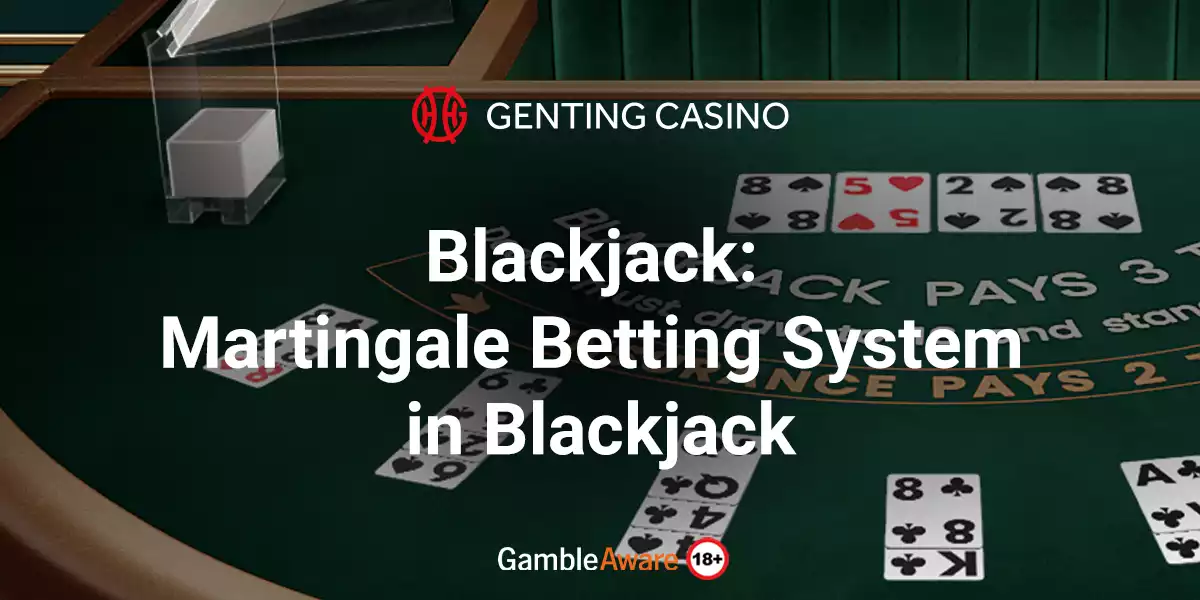 Martingale Betting System in Blackjack