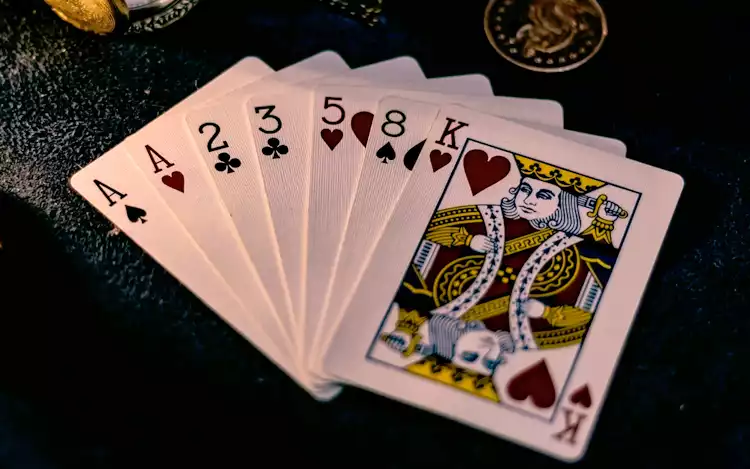 blackjack playing cards