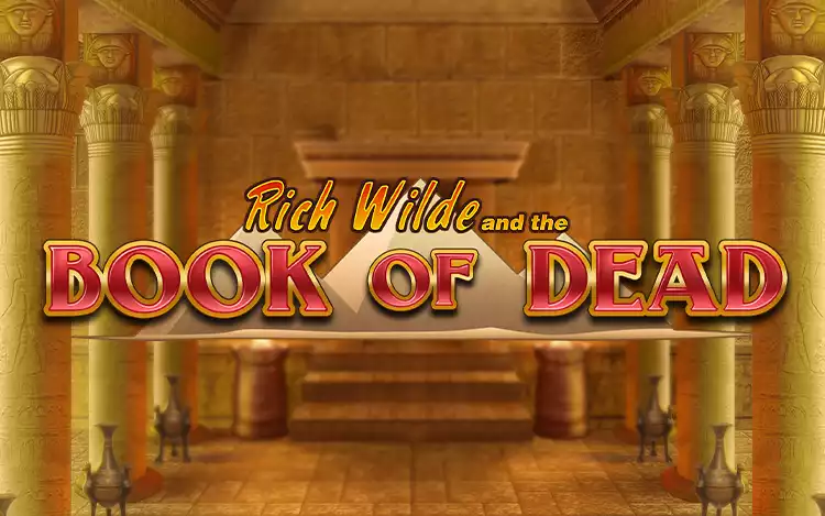 book of dead game logo