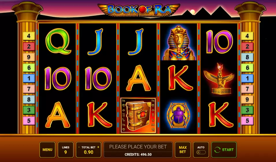 book of ra screenshots